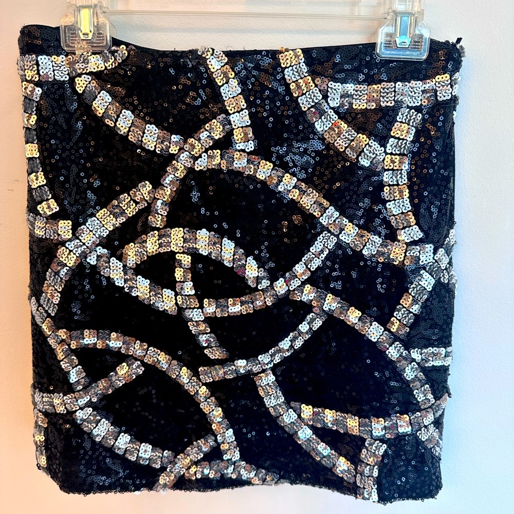 Sequin skirt